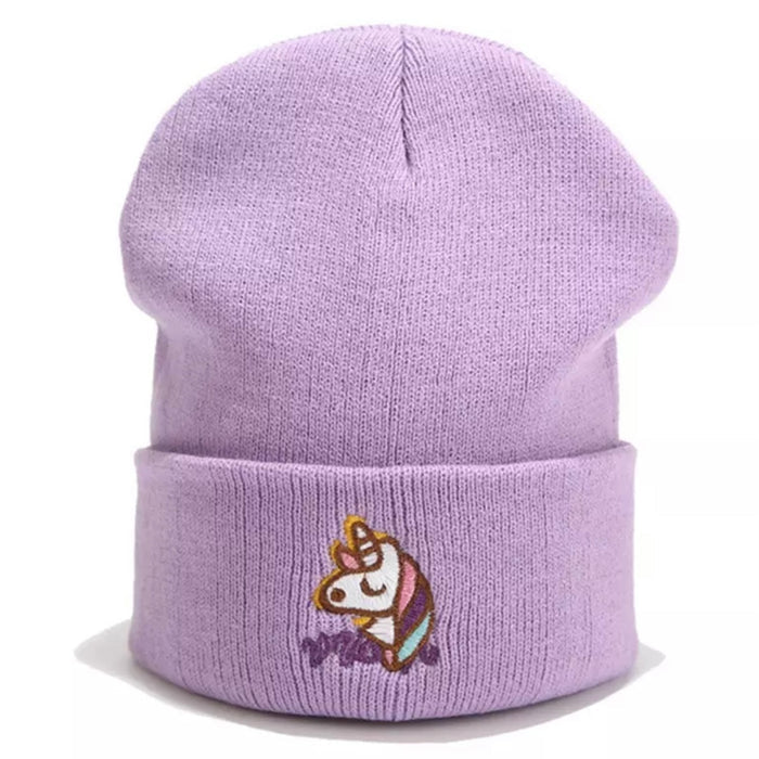 🍂 Winter Beanie: Unicorn 🦄