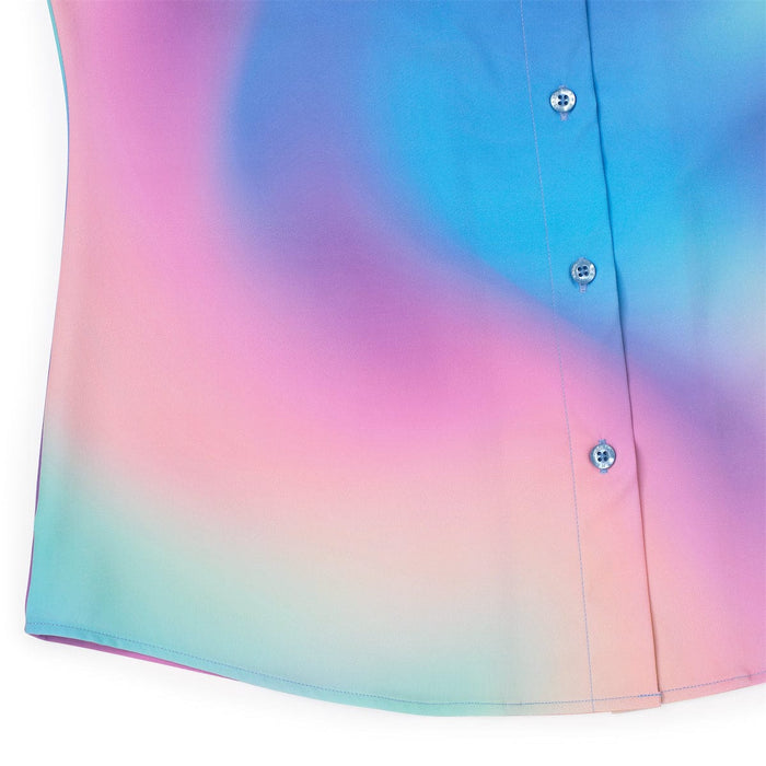 RSVLTS RSVLTS Women's Short Sleeve Shirt Y2K Retro "Sandstorm" – Women's KUNUFLEX Short Sleeve Shirt Y2K Retro "Sandstorm" – Women's KUNUFLEX Short Sleeve Shirt