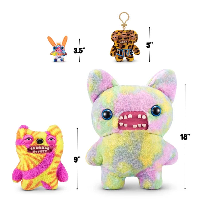 Zuru Fugglers 5 Inch Plush Keyring - Annoyed Alien Leopard