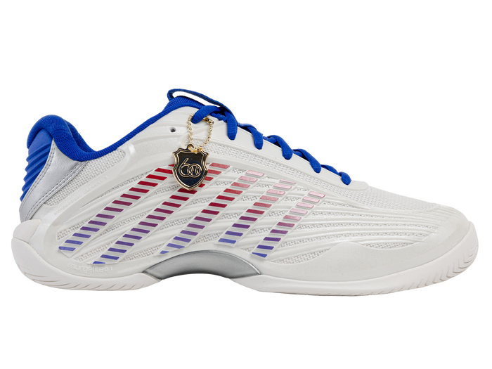09629-104-M | HYPERCOURT EXPRESS 3 60TH | WIMBLEDON WHITE/DAZZLING BLUE/SILVER/MARS RED
