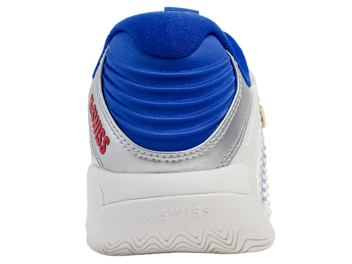 09629-104-M | HYPERCOURT EXPRESS 3 60TH | WIMBLEDON WHITE/DAZZLING BLUE/SILVER/MARS RED