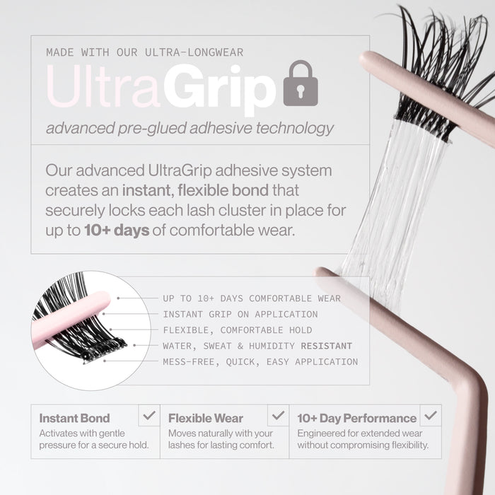 1-Step Press™ Pre-Glued Lash Kit & Remover