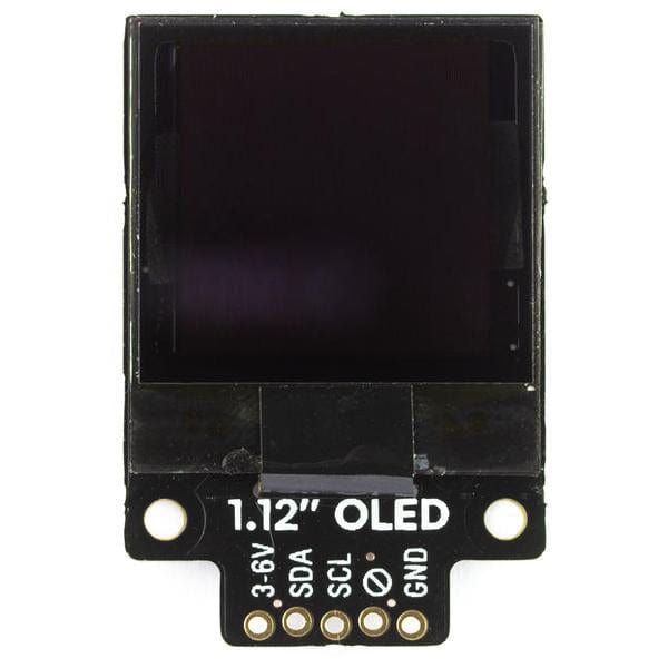 1.12" Mono OLED (128x128, white/black) Breakout – SPI by Pimoroni - The Pi Hut