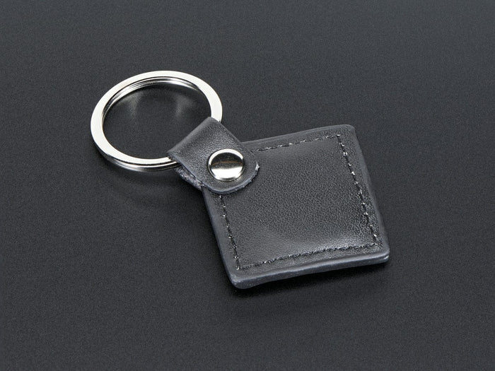 13.56MHz RFID/NFC Leather Keychain Fob - Classic 1K [Discontinued] by The Pi Hut - The Pi Hut