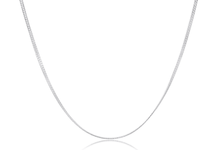 15" Choker Herringbone Chain - Sterling