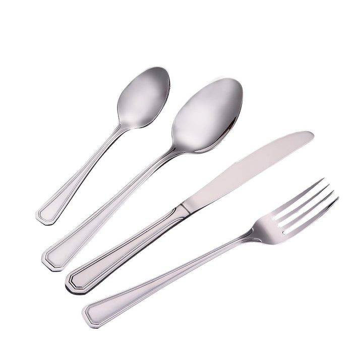16-Piece Stainless Steel Tableware Cutlery Set