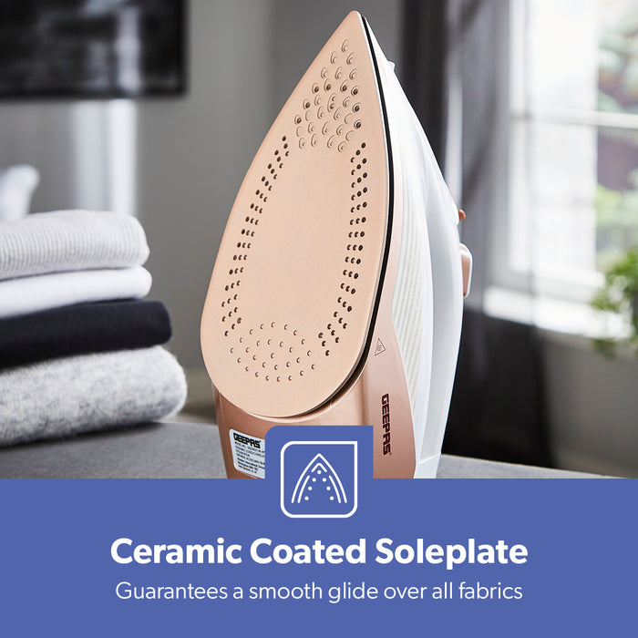2-In-1 Self-Cleaning Cored and Cordless Steam Iron
