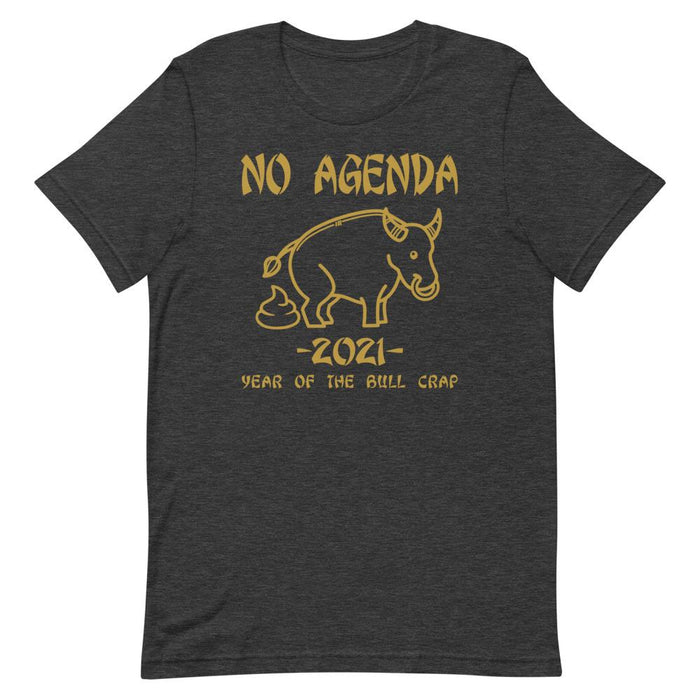 Dark Grey Heather / Gold / S