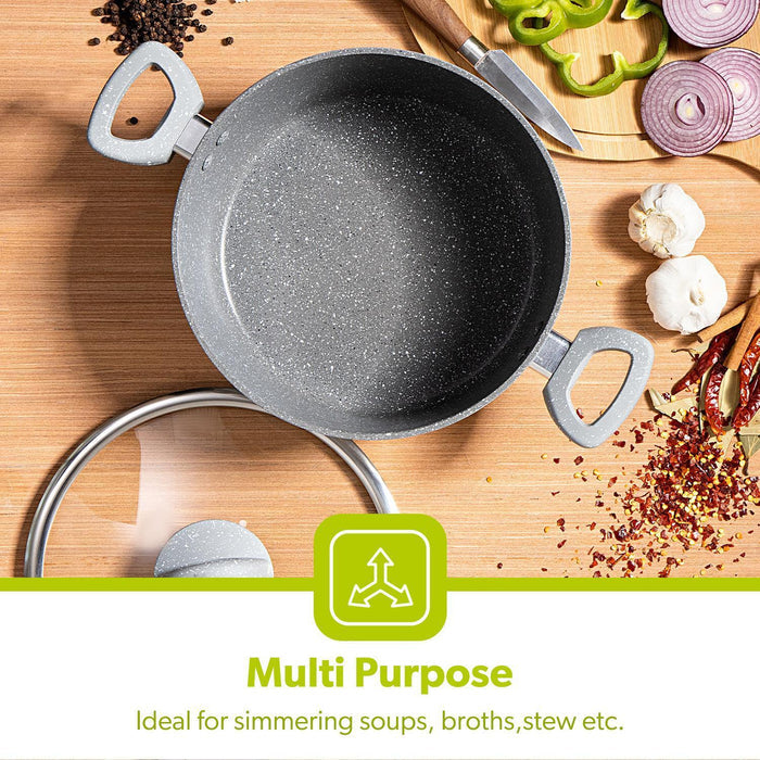 26cm Forged Aluminium Non-Stick Casserole Dish