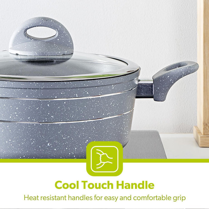 26cm Forged Aluminium Non-Stick Casserole Dish