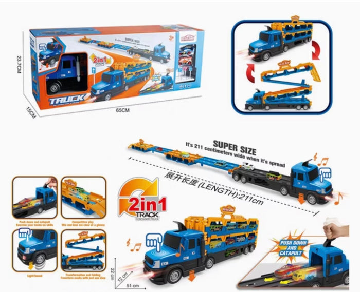 2in1 Track Container Truck