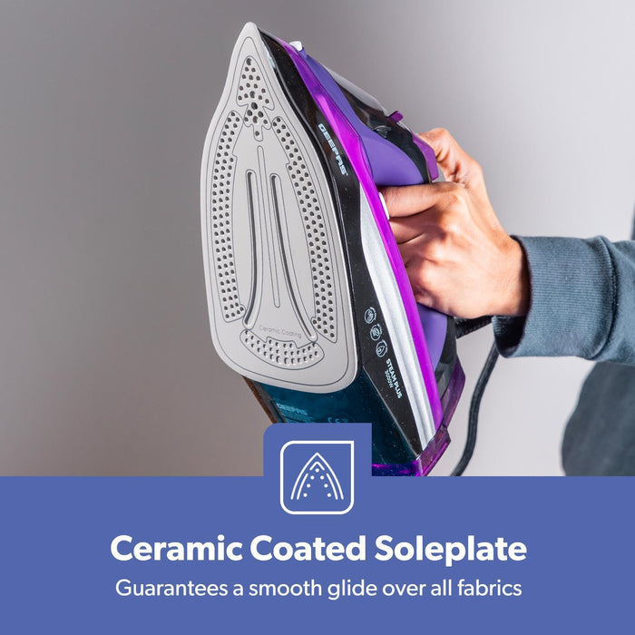 3000W 'Steam Plus' Ceramic Dry & Steam Iron