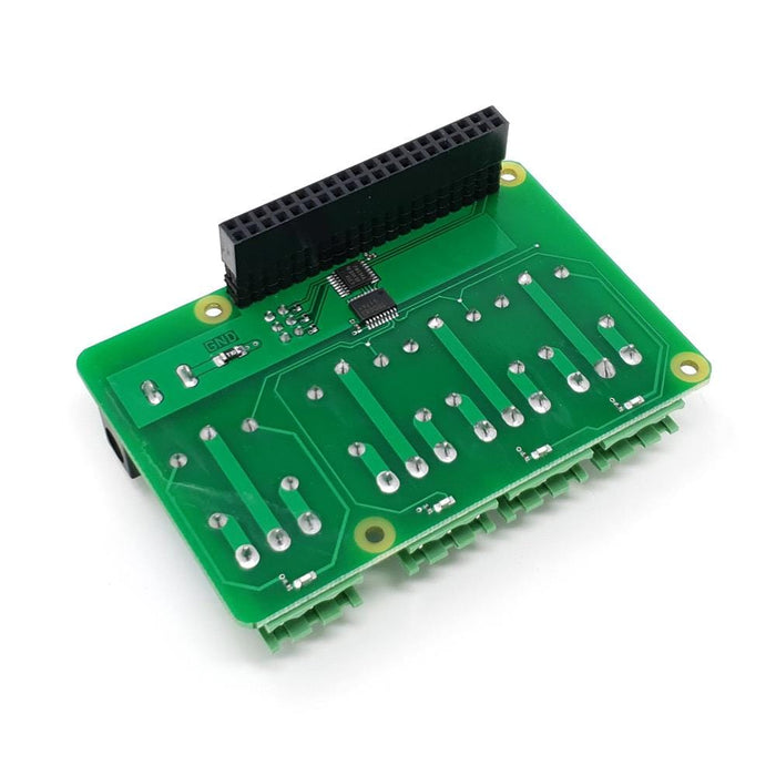 4-Relay Heavy Duty Stackable Card for Raspberry Pi [Discontinued] by Sequent - The Pi Hut