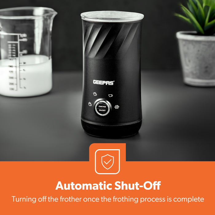 4-Setting Automatic Electric Milk Frother and Steamer