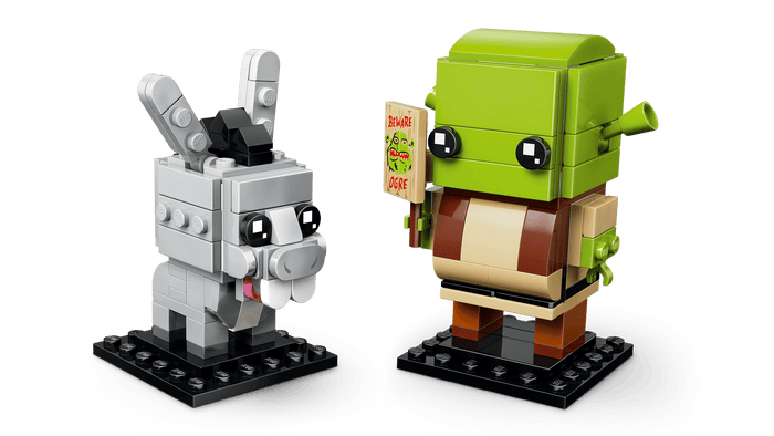40923 BrickHeadz Shrek, Donkey And Gingy Figures