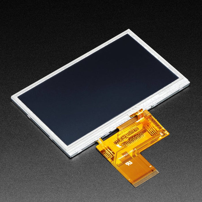 4.3" 40-pin TFT Display - 480 x 272 with Touchscreen by Adafruit - The Pi Hut