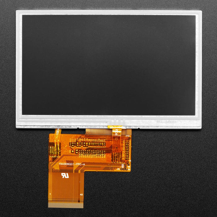 4.3" 40-pin TFT Display - 480 x 272 with Touchscreen by Adafruit - The Pi Hut