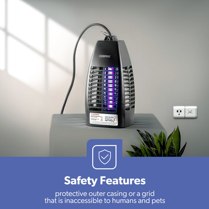 4W Electric UV Light Indoor Insect Zapper