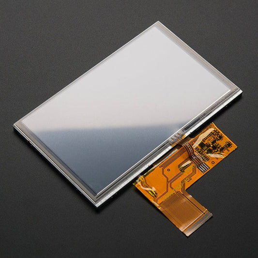 5.0" 40-pin TFT Display - 800 x 480 with Touchscreen by Adafruit - The Pi Hut