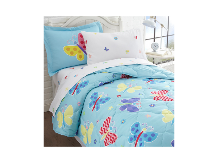7 Piece Full - Butterfly Garden