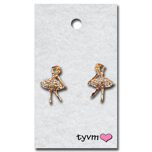 73210 Crystal Ballerina Earrings