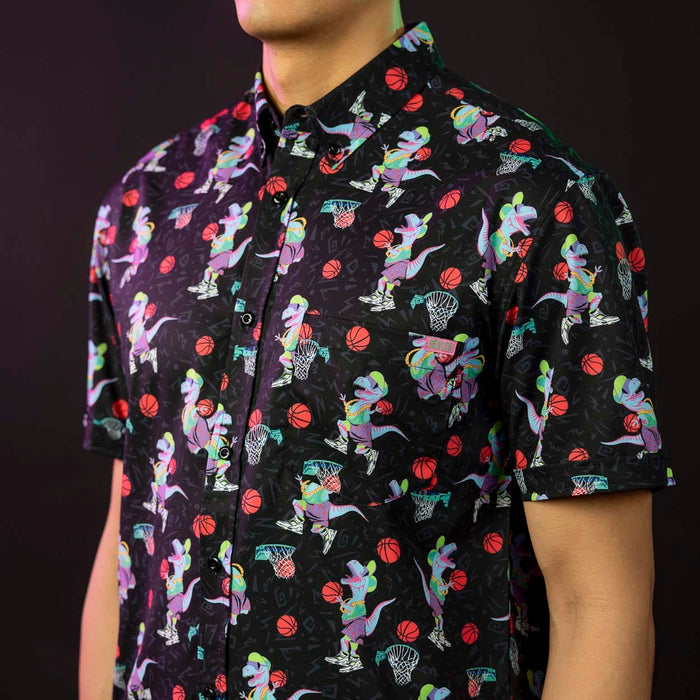 RSVLTS RSVLTS Short Sleeve Shirt ‘90s Retro Pack "Dino Dunks" – KUNUFLEX Short Sleeve Shirt