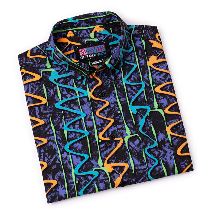 RSVLTS RSVLTS RSVLTS Retro Pack Series 3 "Retro Squigglies" _ KUNUFLEX Short Sleeve Shirt