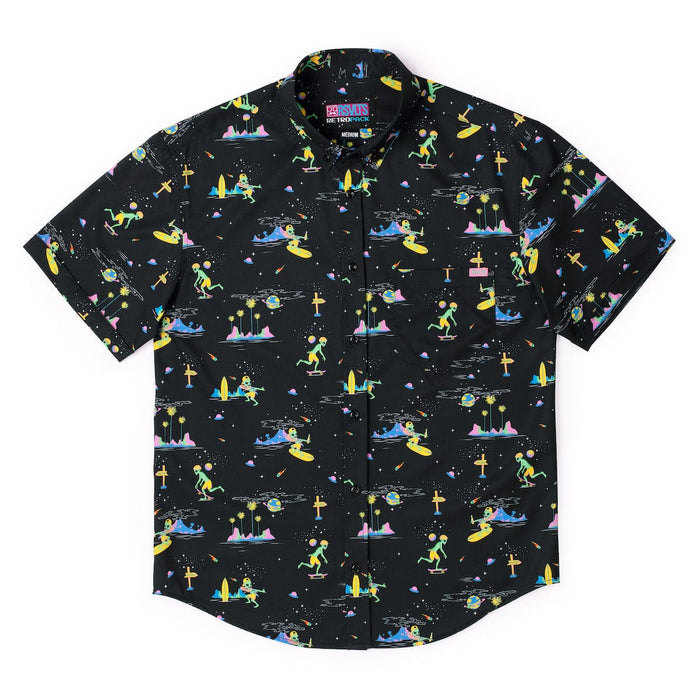 RSVLTS RSVLTS RSVLTS Retro Pack Series 3 "Space Beach"_ KUNUFLEX Short Sleeve Shirt