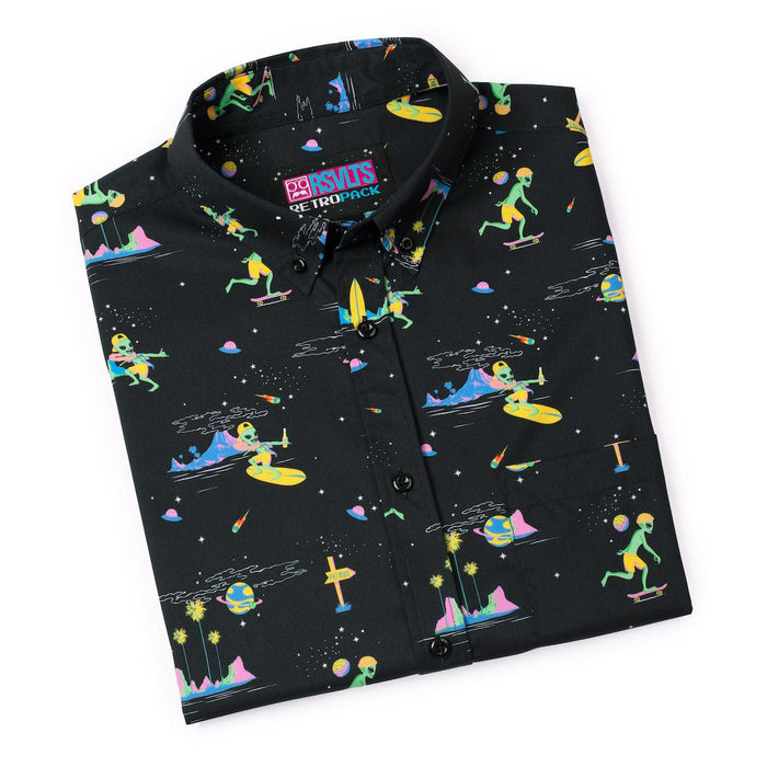RSVLTS RSVLTS RSVLTS Retro Pack Series 3 "Space Beach"_ KUNUFLEX Short Sleeve Shirt