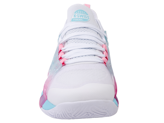 94597-146-M | K-FRAME PADEL | WHITE/SOFT NEON BLUE/NEON BUBLE GUM