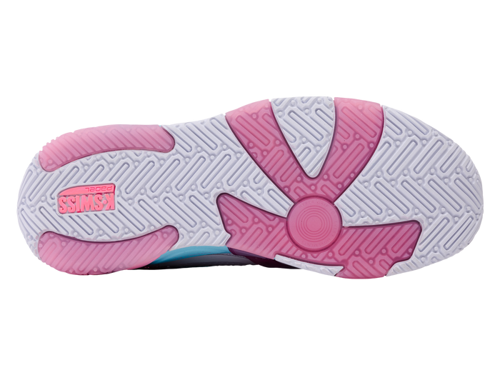 94597-146-M | K-FRAME PADEL | WHITE/SOFT NEON BLUE/NEON BUBLE GUM