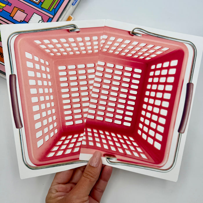 Shopping Basket Sticker Kit