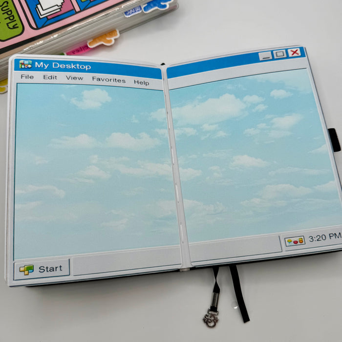 Retro Desktop Full Page Stickers