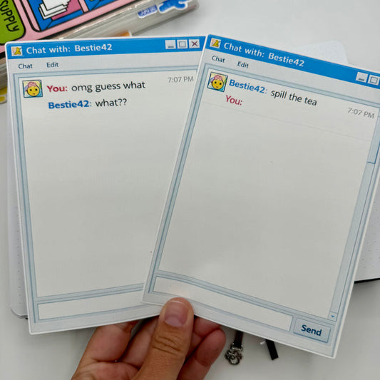 AIM Chat Full Page Stickers