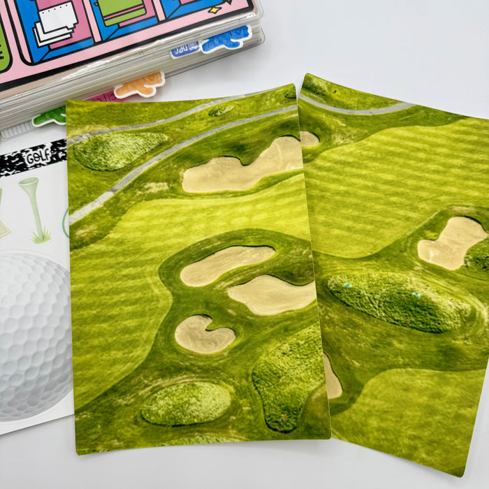 Golf Course Full Page Stickers