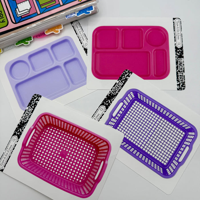 Basket Jumbo Stickers