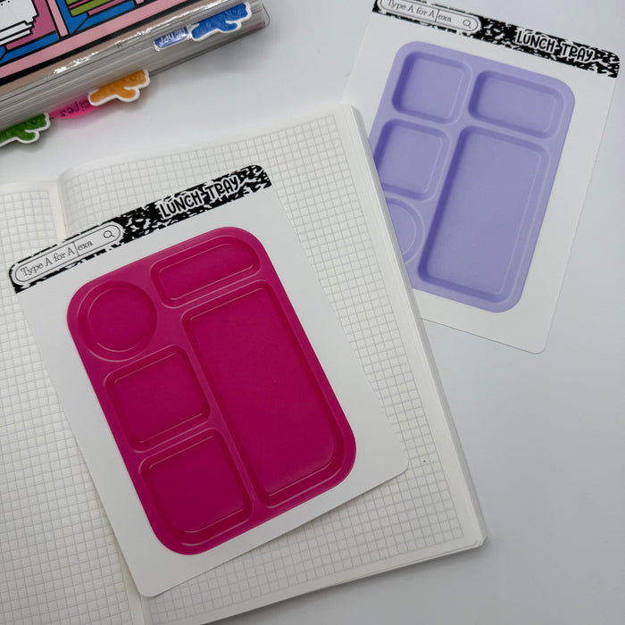 Lunch Tray Jumbo Stickers