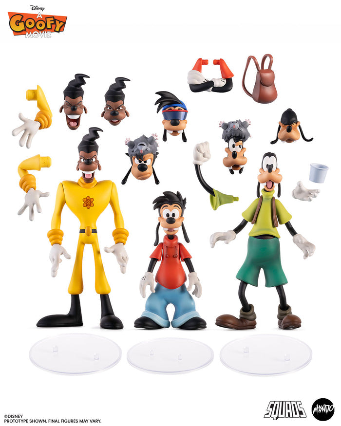 A Goofy Movie - Powerline, Max, & Goofy Figure Set - Limited Edition