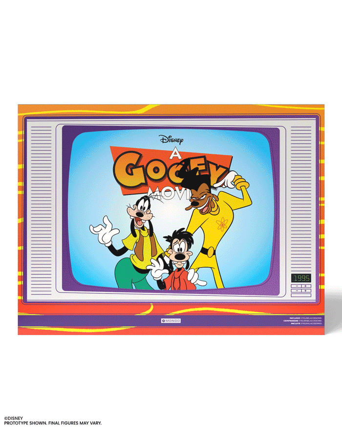A Goofy Movie - Powerline, Max, & Goofy Figure Set - Limited Edition