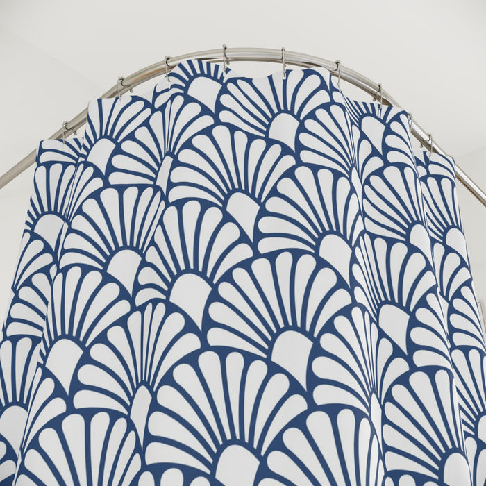 Abstract Art Deco Shower Curtain