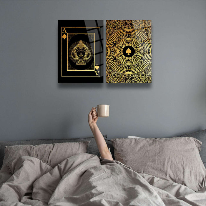 Ace of Spades Wall Decor - Artwork available at Dekadron for $199.90