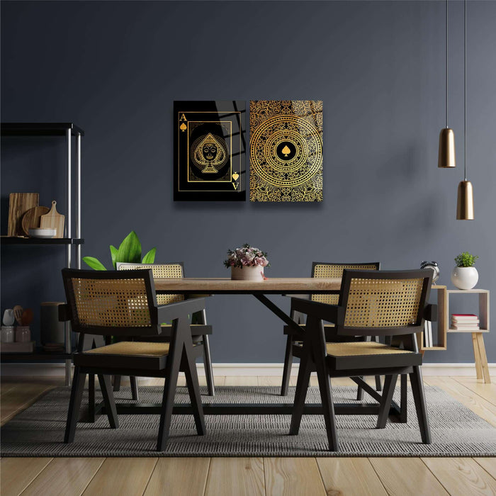 Ace of Spades Wall Decor - Artwork available at Dekadron for $299.90