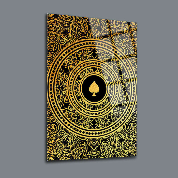 Ace of Spades Wall Decor - Artwork available at Dekadron for $199.90
