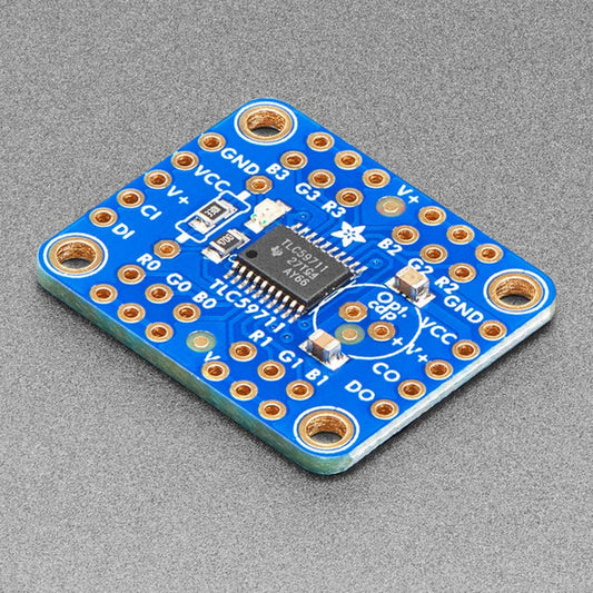 Adafruit 12-Channel 16-bit PWM LED Driver - SPI Interface (TLC59711) by Adafruit - The Pi Hut