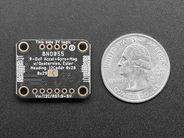 Adafruit 9-DOF Absolute Orientation IMU Fusion Breakout - BNO055 (STEMMA QT / Qwiic) by Adafruit - The Pi Hut