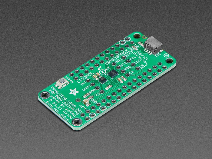 Adafruit ISM330DHCX + LIS3MDL FeatherWing (High Precision 9-DoF IMU) by Adafruit - The Pi Hut