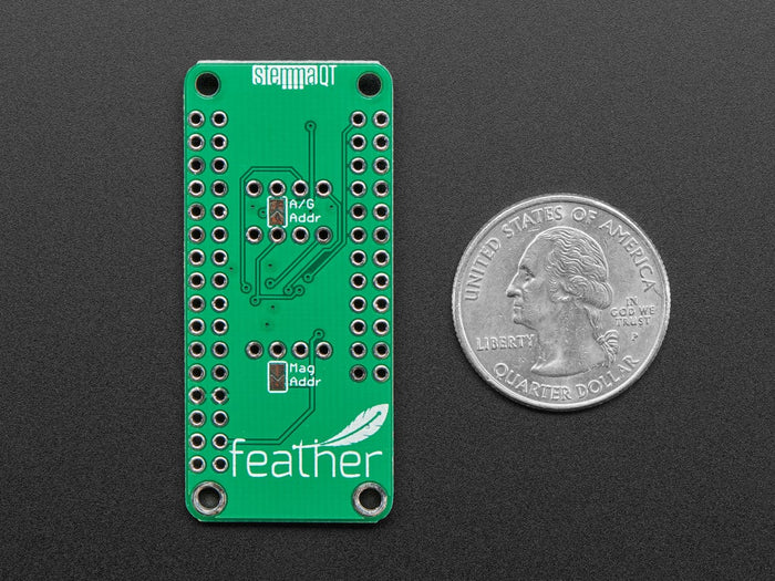 Adafruit ISM330DHCX + LIS3MDL FeatherWing (High Precision 9-DoF IMU) by Adafruit - The Pi Hut