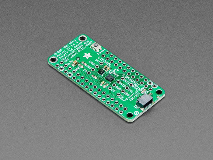 Adafruit LSM6DSOX + LIS3MDL FeatherWing - Precision 9-DoF IMU by Adafruit - The Pi Hut
