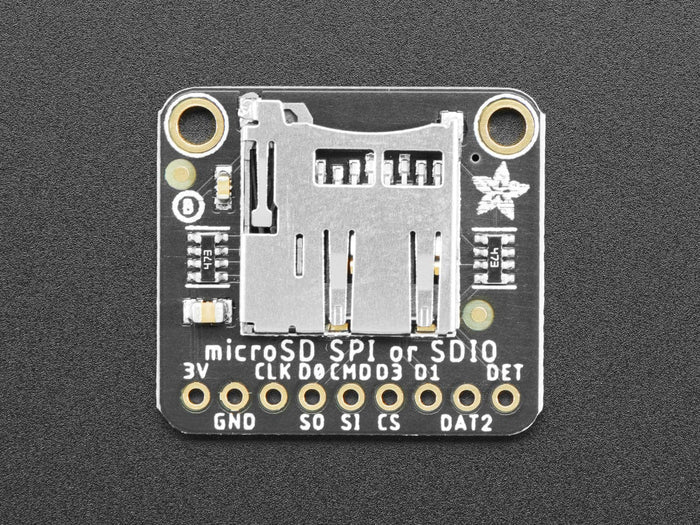 Adafruit Micro SD SPI or SDIO Card Breakout Board - 3V ONLY! by Adafruit - The Pi Hut