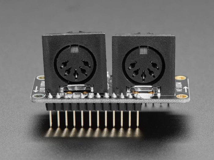 Adafruit MIDI FeatherWing Kit by Adafruit - The Pi Hut